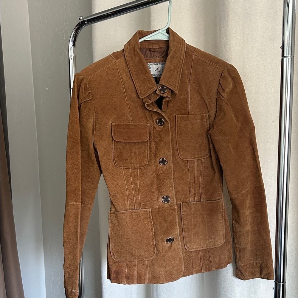 Vintage Brown leather Jacket
